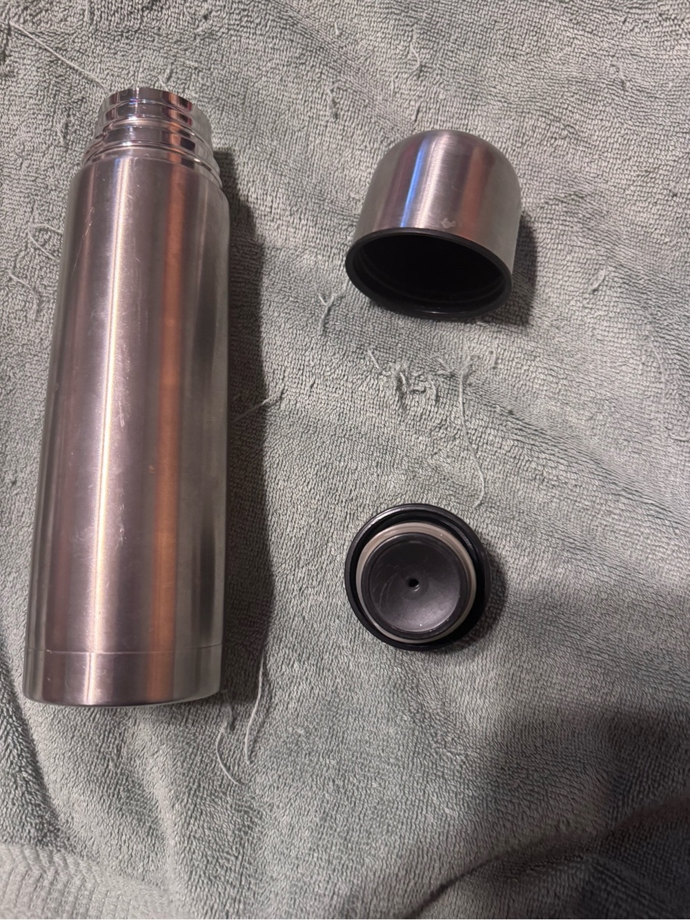 Stainless Steel Vacuum Flask - Silver